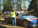 Marshalling at the Sunseeker Rallye