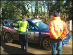 Marshalling at the Sunseeker Rallye